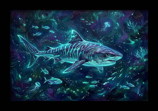 Tiger Shark Underwater