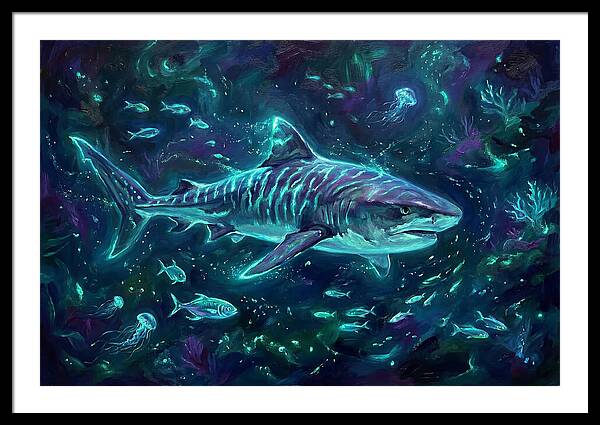 Tiger Shark Underwater