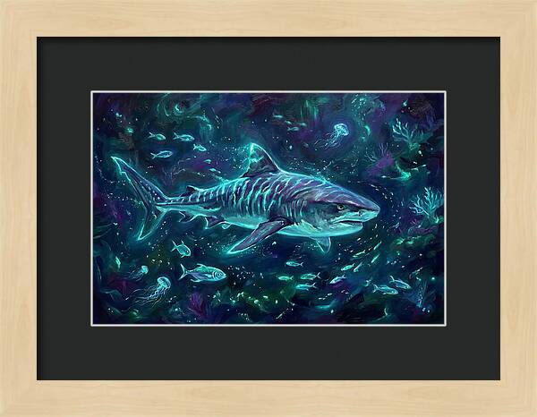 Tiger Shark Underwater