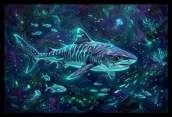 Tiger Shark Underwater