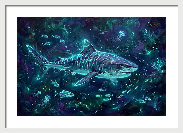 Tiger Shark Underwater