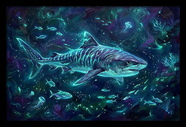 Tiger Shark Underwater