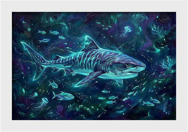 Tiger Shark Underwater