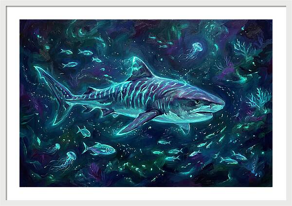 Tiger Shark Underwater