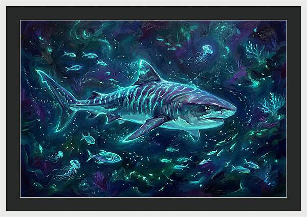 Tiger Shark Underwater