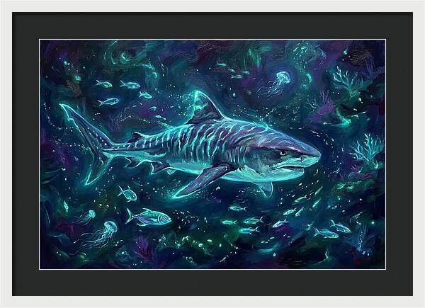 Tiger Shark Underwater