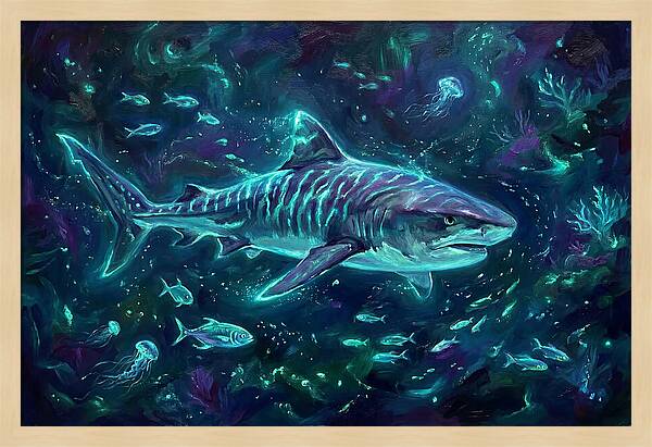 Tiger Shark Underwater