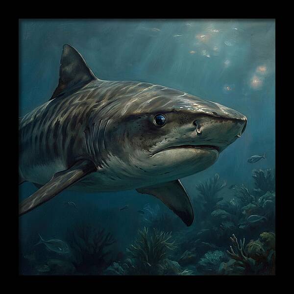 Tiger Shark Underwater Majesty