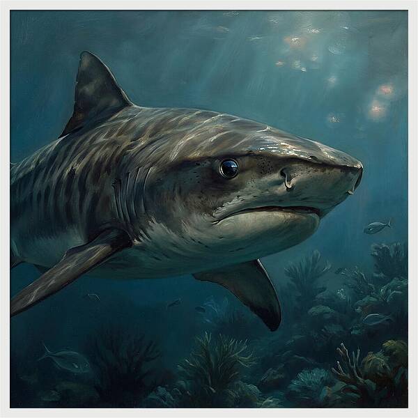 Tiger Shark Underwater Majesty