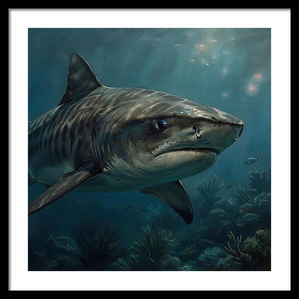 Tiger Shark Underwater Majesty