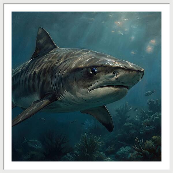 Tiger Shark Underwater Majesty