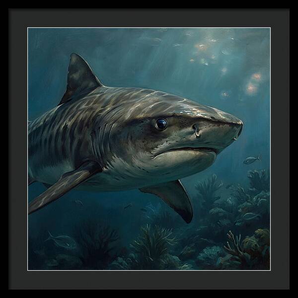 Tiger Shark Underwater Majesty