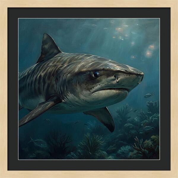 Tiger Shark Underwater Majesty