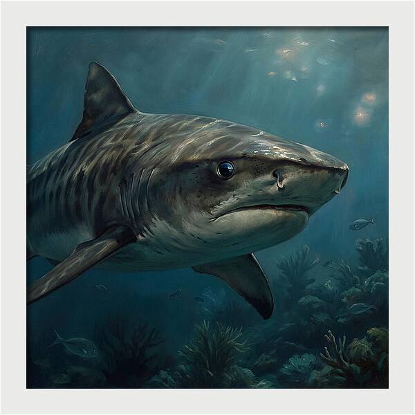 Tiger Shark Underwater Majesty