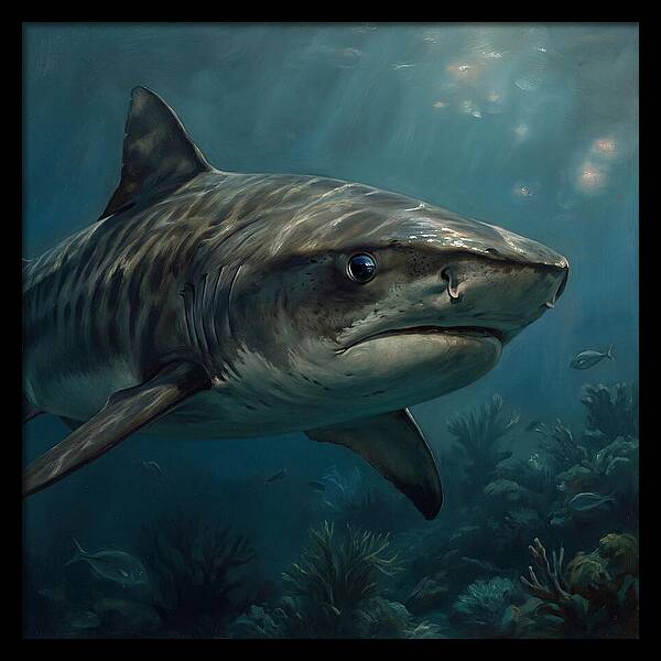 Tiger Shark Underwater Majesty