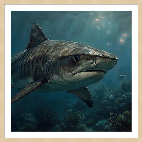 Tiger Shark Underwater Majesty