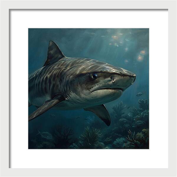 Tiger Shark Underwater Majesty