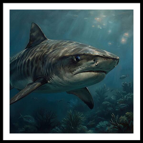 Tiger Shark Underwater Majesty