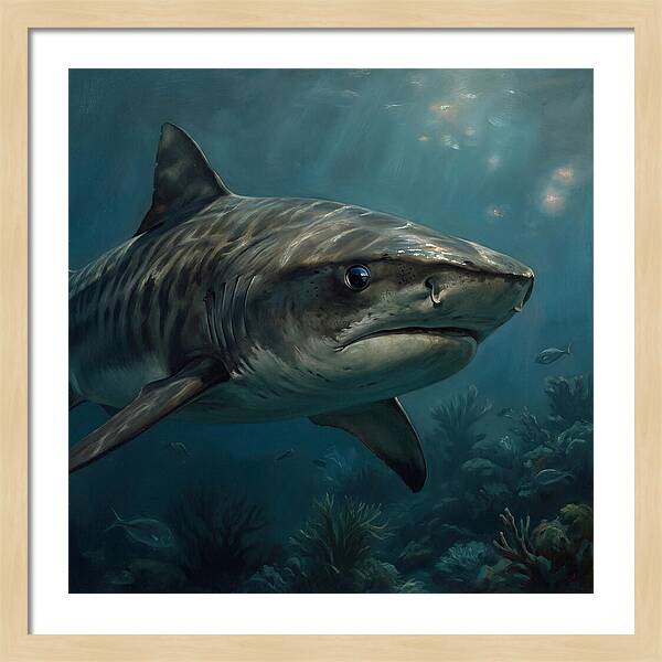 Tiger Shark Underwater Majesty
