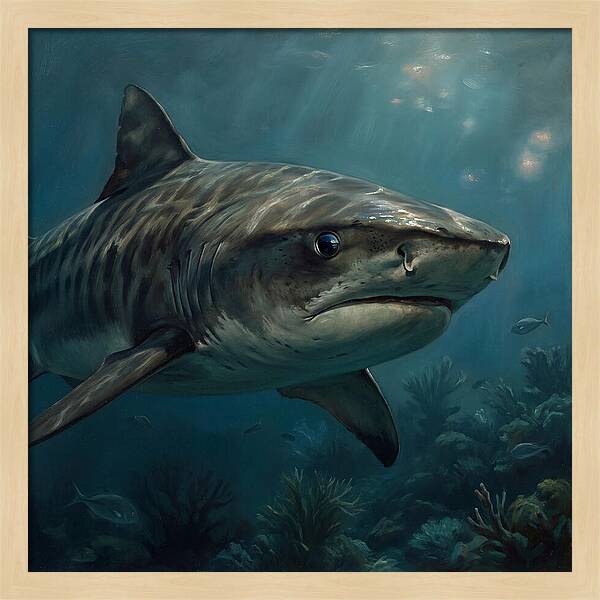 Tiger Shark Underwater Majesty
