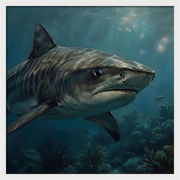 Tiger Shark Underwater Majesty
