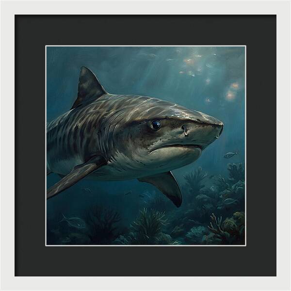 Tiger Shark Underwater Majesty