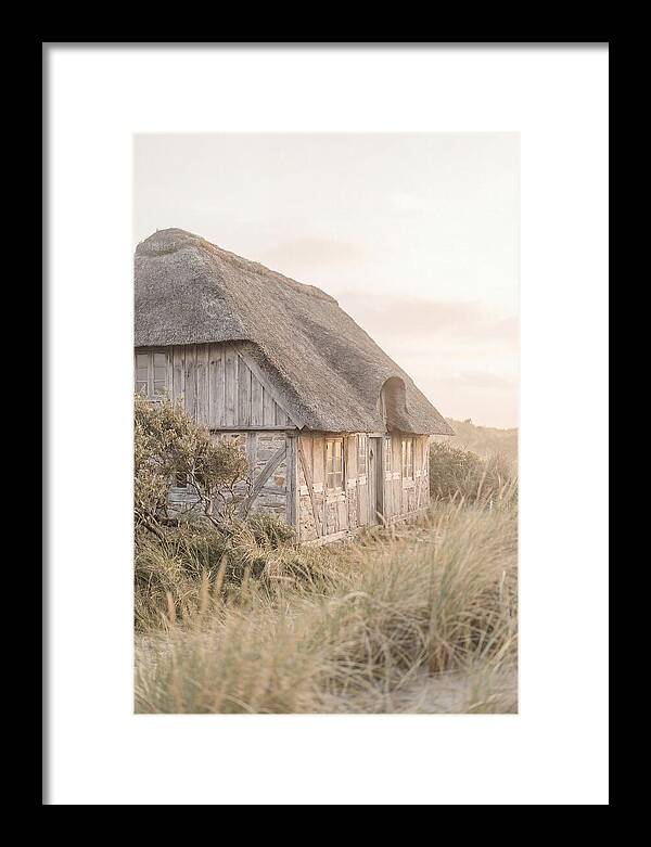 Timbered Cottage At Dusk