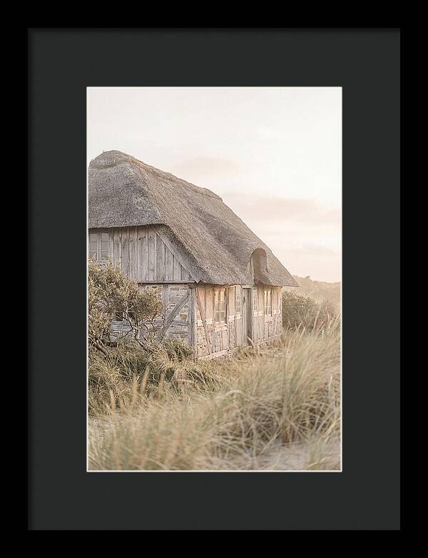 Timbered Cottage At Dusk