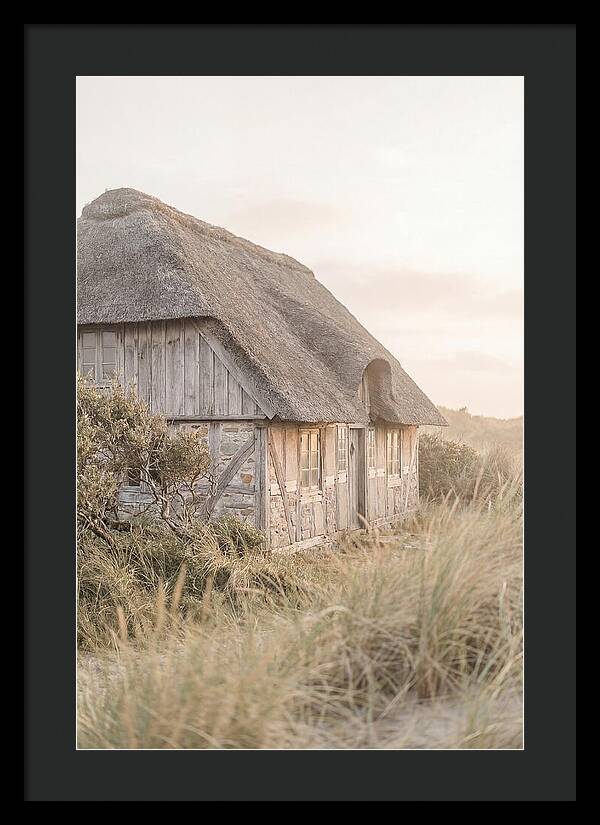 Timbered Cottage At Dusk