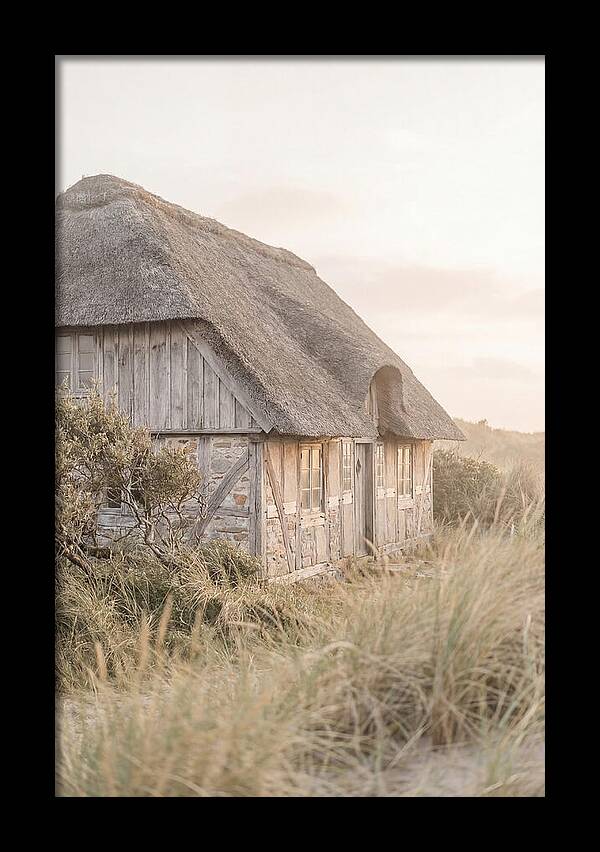 Timbered Cottage At Dusk
