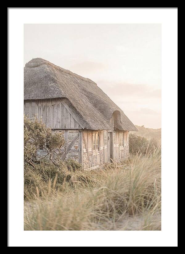 Timbered Cottage At Dusk