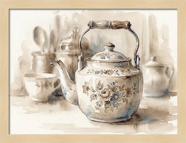 Timeless Teapot Charm