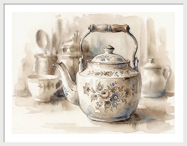 Timeless Teapot Charm