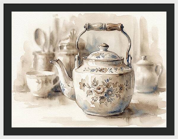 Timeless Teapot Charm
