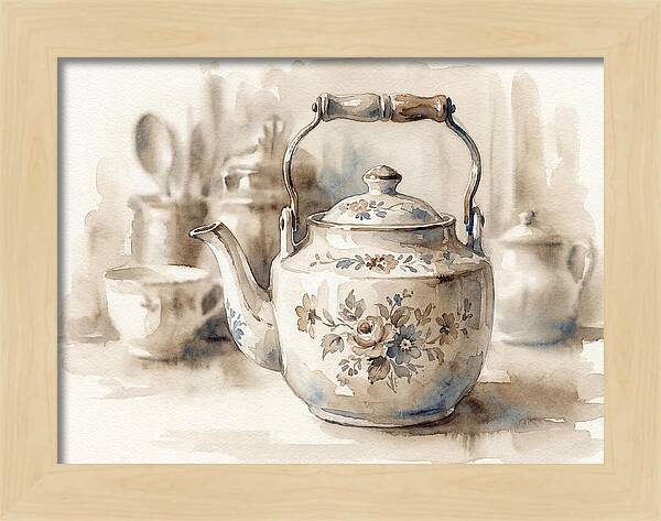 Timeless Teapot Charm