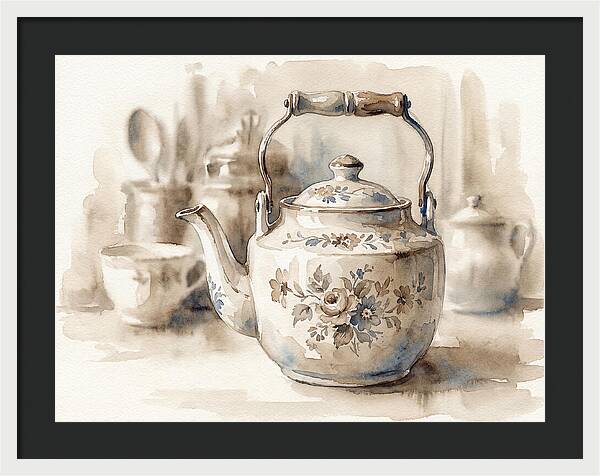 Timeless Teapot Charm
