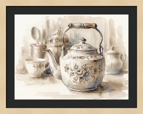 Timeless Teapot Charm