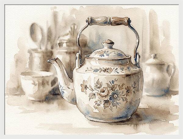 Timeless Teapot Charm
