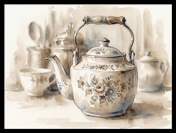 Timeless Teapot Charm
