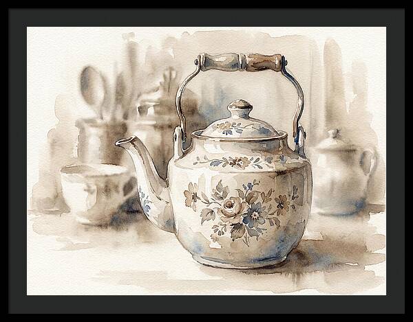 Timeless Teapot Charm