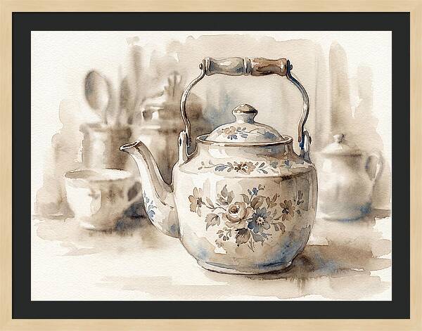 Timeless Teapot Charm