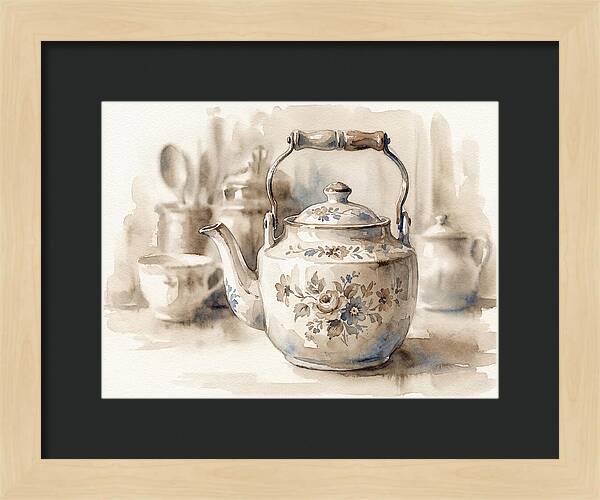 Timeless Teapot Charm