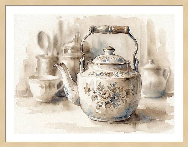 Timeless Teapot Charm
