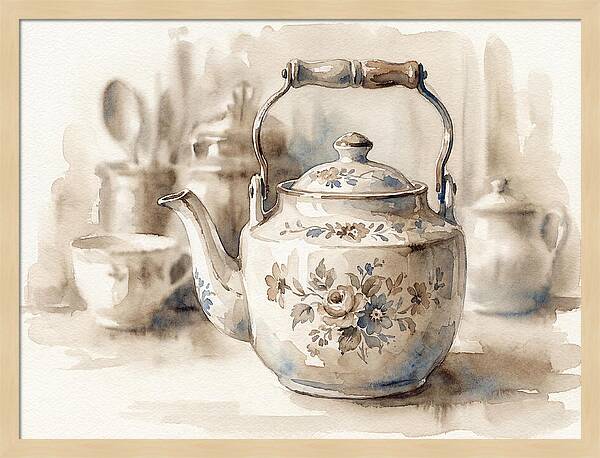 Timeless Teapot Charm