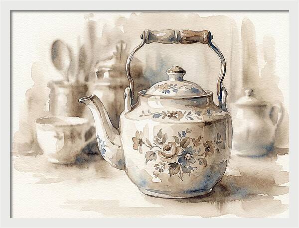 Timeless Teapot Charm