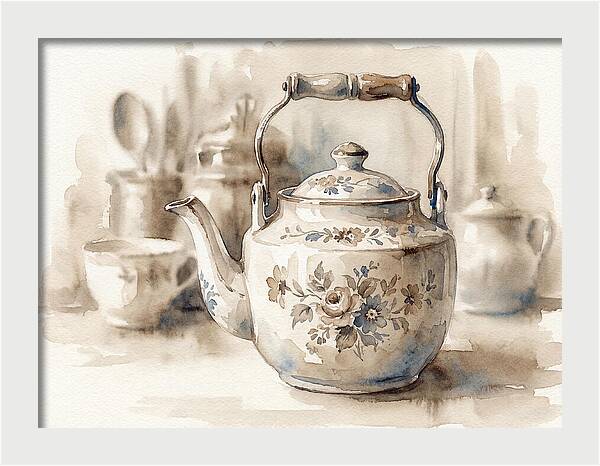 Timeless Teapot Charm