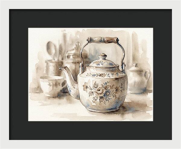 Timeless Teapot Charm