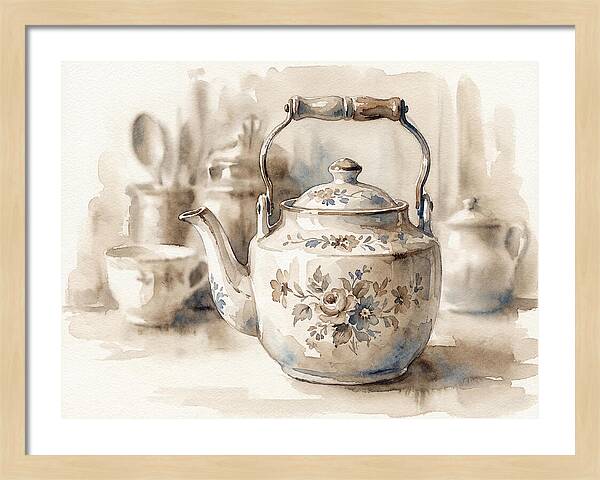 Timeless Teapot Charm