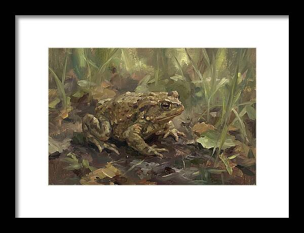 Toad Among The Grass
