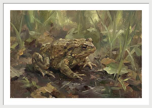 Toad Among The Grass